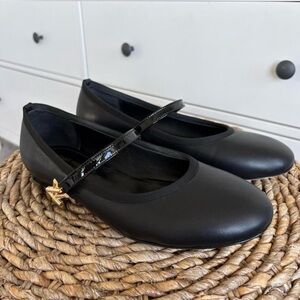 LV Black Mary Jane Flats 41